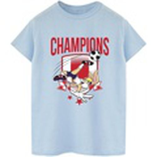 Camiseta manga larga Lola Football Champions para hombre - Dessins Animés - Modalova