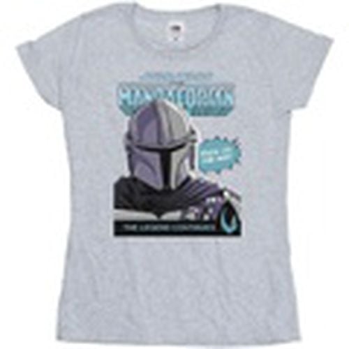 Camiseta manga larga BI43177 para mujer - Star Wars The Mandalorian - Modalova