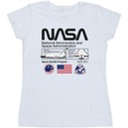 Camiseta manga larga Space Admin para mujer - Nasa - Modalova