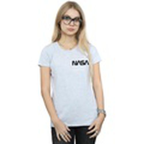 Camiseta manga larga Johnson Worm Pocket Print para mujer - Nasa - Modalova