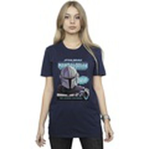 Camiseta manga larga Mando Comic Cover para mujer - Star Wars The Mandalorian - Modalova