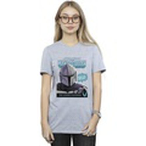 Camiseta manga larga BI45801 para mujer - Star Wars The Mandalorian - Modalova