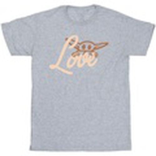Camiseta manga larga Grogu Love para hombre - Disney - Modalova