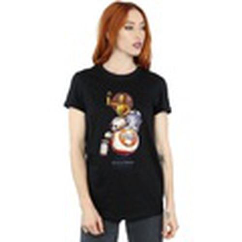 Camiseta manga larga Droids para mujer - Star Wars The Rise Of Skywalker - Modalova