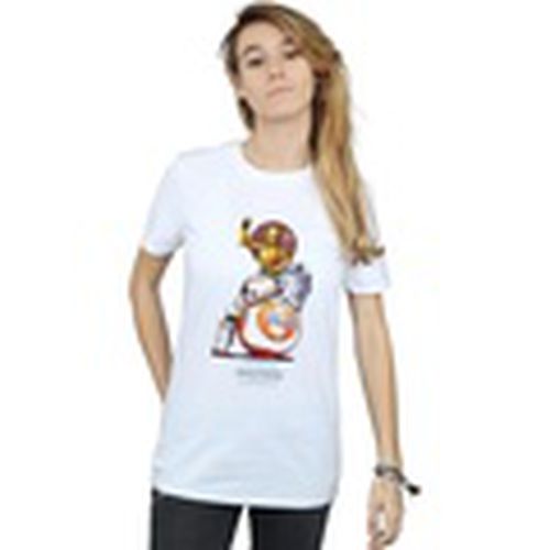 Camiseta manga larga Droids para mujer - Star Wars The Rise Of Skywalker - Modalova