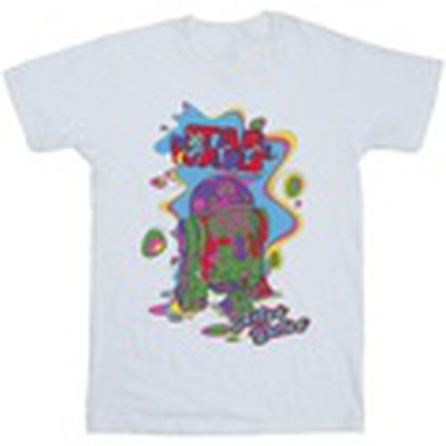Camiseta manga larga R2D2 Pop Art para hombre - Disney - Modalova