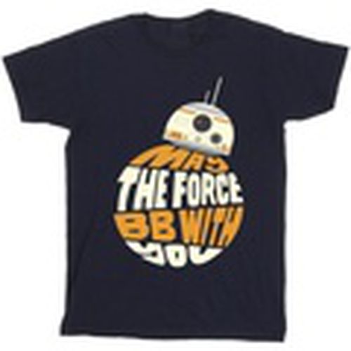 Camiseta manga larga May The Force BB8 para hombre - Disney - Modalova