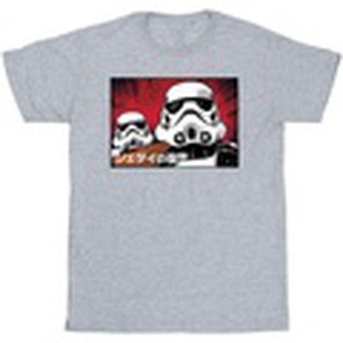 Camiseta manga larga Stormtrooper Japanese para hombre - Disney - Modalova