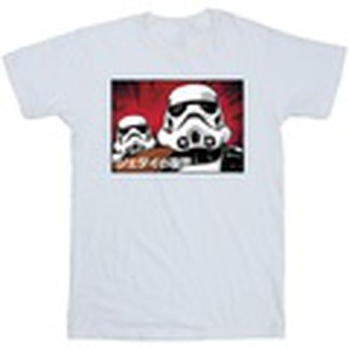 Camiseta manga larga Stormtrooper Japanese para hombre - Disney - Modalova