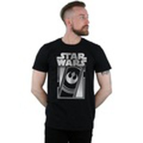 Camiseta manga larga The Last Jedi Frame Metallic para hombre - Disney - Modalova