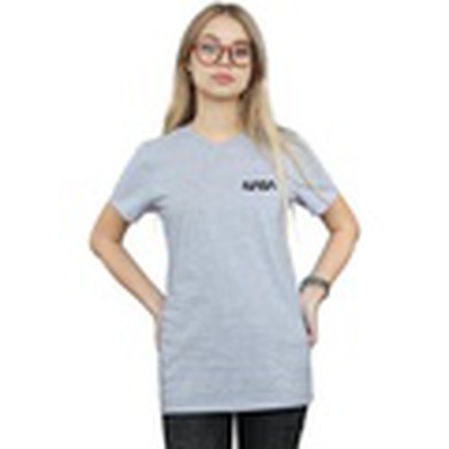 Camiseta manga larga Modern Logo Chest para mujer - Nasa - Modalova