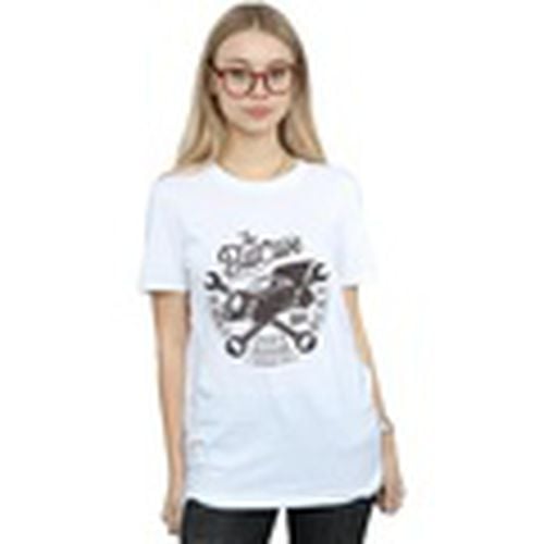 Camiseta manga larga Dad's Garage para mujer - Dc Comics - Modalova