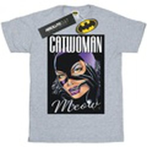 Camiseta manga larga Feline Fatale para mujer - Dc Comics - Modalova