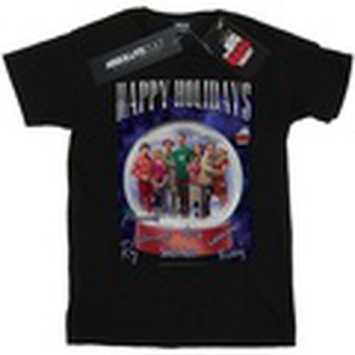 Camiseta manga larga Happy Holidays para mujer - The Big Bang Theory - Modalova