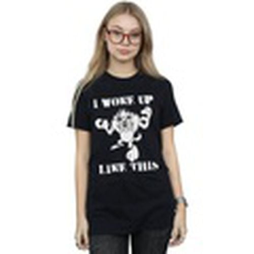 Camiseta manga larga I Woke Up Like This para mujer - Dessins Animés - Modalova