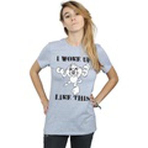 Camiseta manga larga I Woke Up Like This para mujer - Dessins Animés - Modalova