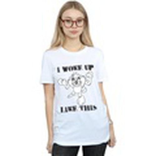 Camiseta manga larga I Woke Up Like This para mujer - Dessins Animés - Modalova