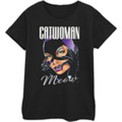 Camiseta manga larga Feline Fatale para mujer - Dc Comics - Modalova