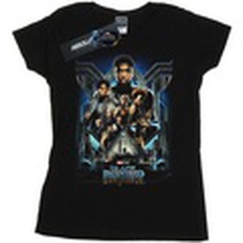 Camiseta manga larga Black Panther Movie Poster para mujer - Marvel - Modalova