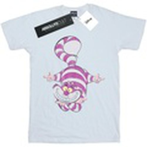Camiseta manga larga Alice In Wonderland Cheshire Cat Upside Down para hombre - Disney - Modalova