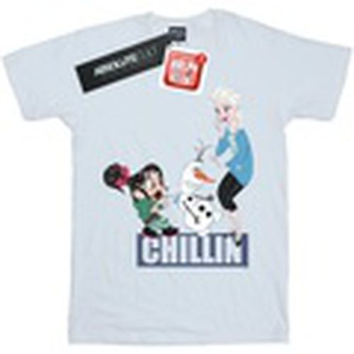 Camiseta manga larga Wreck It Ralph Elsa And Vanellope para hombre - Disney - Modalova