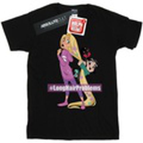 Camiseta manga larga Wreck It Ralph Rapunzel And Vanellope para hombre - Disney - Modalova
