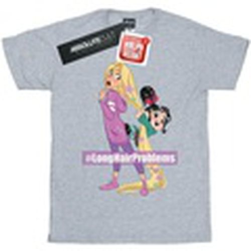 Camiseta manga larga Wreck It Ralph Rapunzel And Vanellope para hombre - Disney - Modalova