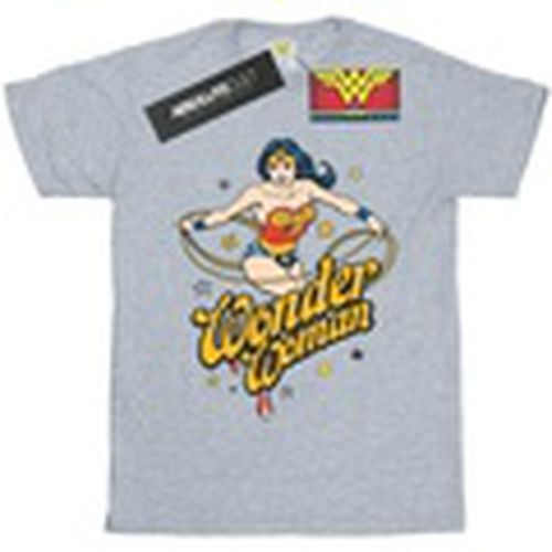 Camiseta manga larga Wonder Woman Stars para hombre - Dc Comics - Modalova