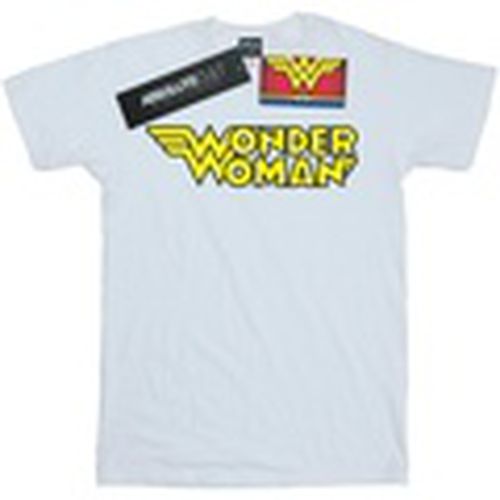 Camiseta manga larga Wonder Woman Winged Logo para hombre - Dc Comics - Modalova