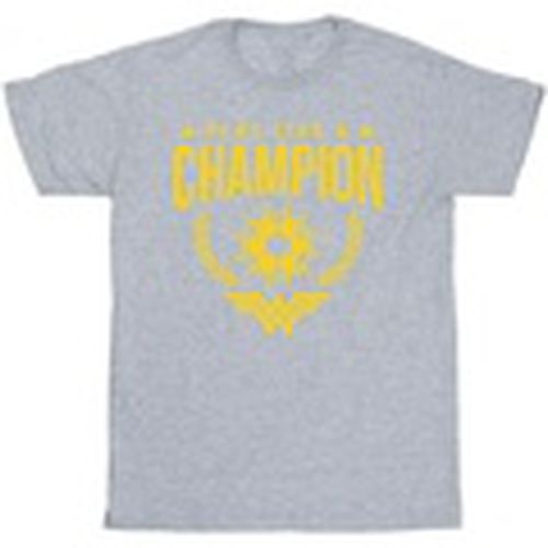 Camiseta manga larga Play Like A Champion para hombre - Dc Comics - Modalova