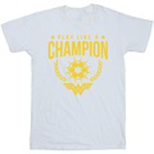 Camiseta manga larga Play Like A Champion para hombre - Dc Comics - Modalova