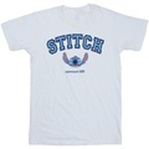 Camiseta manga larga Lilo And Stitch Collegial para hombre - Disney - Modalova