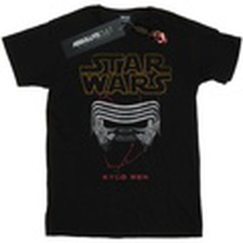 Camiseta manga larga Kylo Helmet para mujer - Star Wars: The Rise Of Skywalker - Modalova