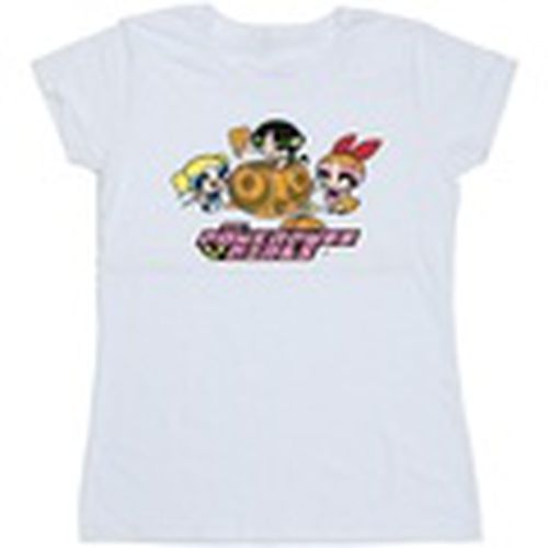 Camiseta manga larga BI52394 para mujer - The Powerpuff Girls - Modalova