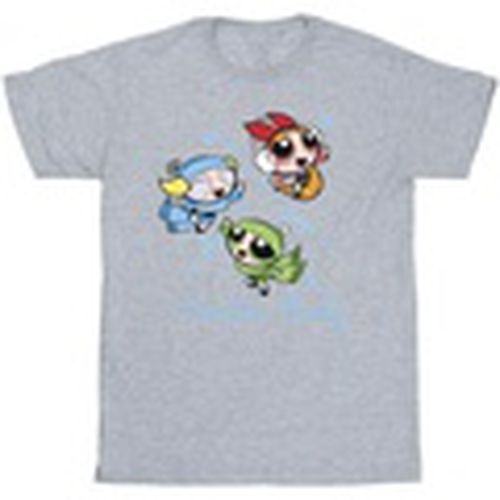 Camiseta manga larga BI52491 para hombre - The Powerpuff Girls - Modalova