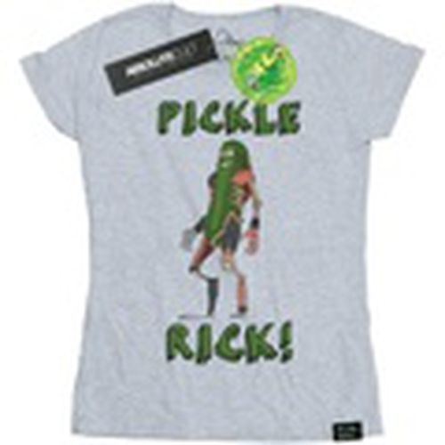 Camiseta manga larga Pickle Rick para mujer - Rick And Morty - Modalova
