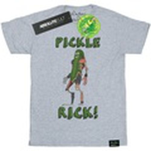 Camiseta manga larga Pickle Rick para hombre - Rick And Morty - Modalova