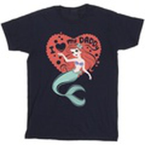 Camiseta manga larga The Little Mermaid Love Daddy para hombre - Disney - Modalova