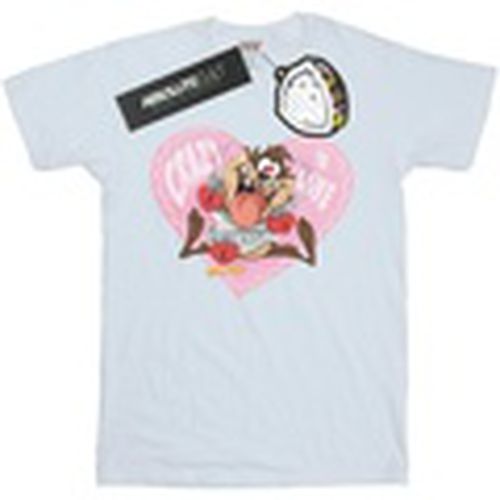 Camiseta manga larga Taz Valentine's Day Crazy In Love para mujer - Dessins Animés - Modalova