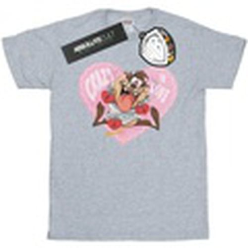 Camiseta manga larga Taz Valentine's Day Crazy In Love para hombre - Dessins Animés - Modalova