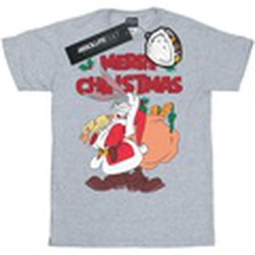 Camiseta manga larga Santa Bugs Bunny para hombre - Dessins Animés - Modalova