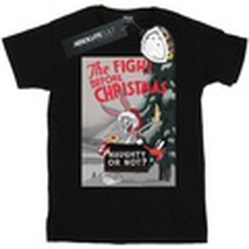 Camiseta manga larga The Fight Before Christmas para hombre - Dessins Animés - Modalova