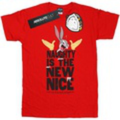 Camiseta manga larga Naughty Is The New Nice para hombre - Dessins Animés - Modalova