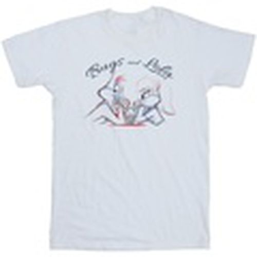 Camiseta manga larga Bugs And Lola Sketch para hombre - Dessins Animés - Modalova