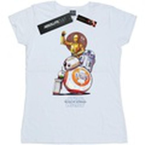 Camiseta manga larga Star Wars The Rise Of Skywalker Droids Illustration para mujer - Star Wars: The Rise Of Skywalker - Modalova