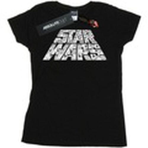 Camiseta manga larga Trooper Filled Logo para mujer - Star Wars: The Rise Of Skywalker - Modalova