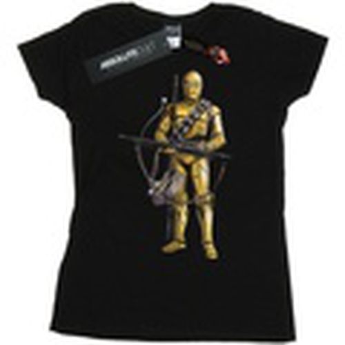 Camiseta manga larga C-3PO Chewbacca Bow Caster para mujer - Star Wars: The Rise Of Skywalker - Modalova