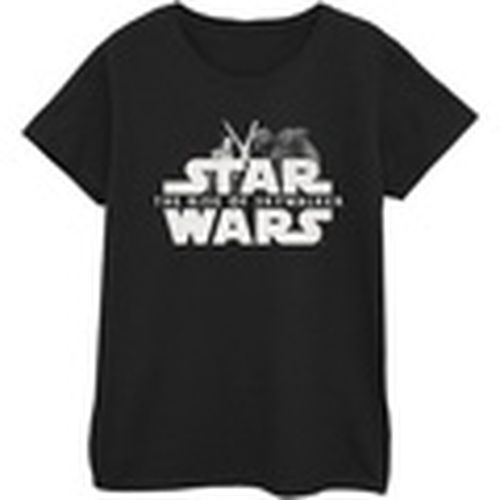 Camiseta manga larga Star Wars The Rise Of Skywalker Rey And Kylo Battle para mujer - Star Wars: The Rise Of Skywalker - Modalova