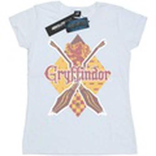 Camiseta manga larga Gryffindor Lozenge para mujer - Harry Potter - Modalova