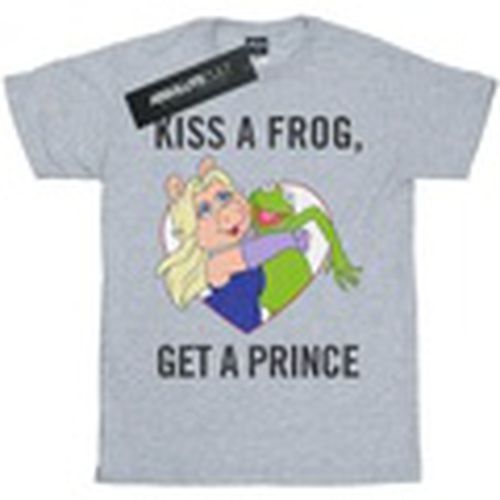Camiseta manga larga The Muppets Kiss A Frog para hombre - Disney - Modalova